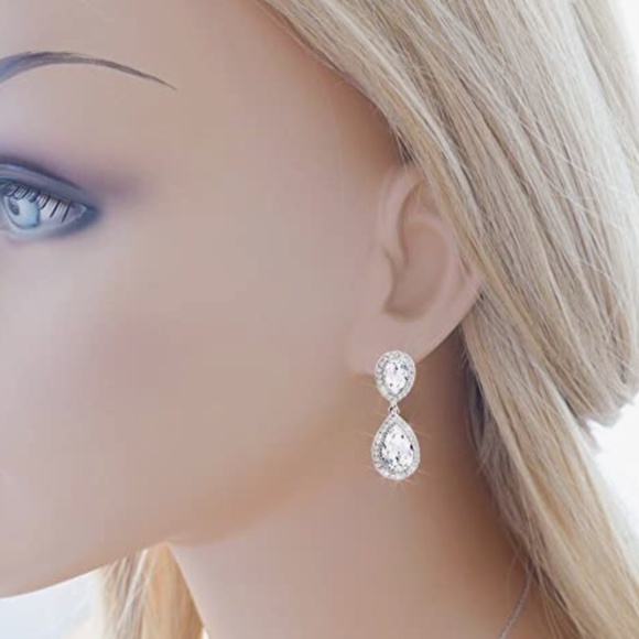 Will You be My Bridesmaid Jewelry Set for Wedding of 4 6 8, Silver Gold Rose Gol - Picture 7 of 7